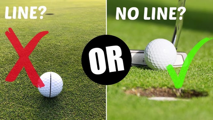 Straight Line of Golf Balls: How to Set Up Every Time