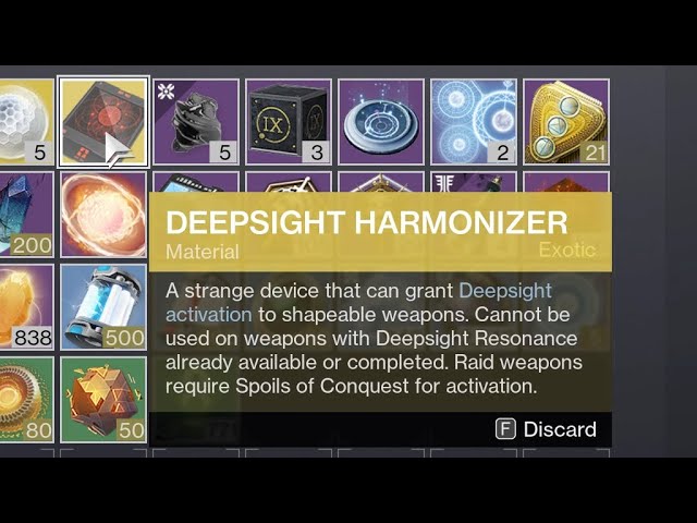 How to Get Deepsight Harmonizer: Easy Step-by-Step Guide!
