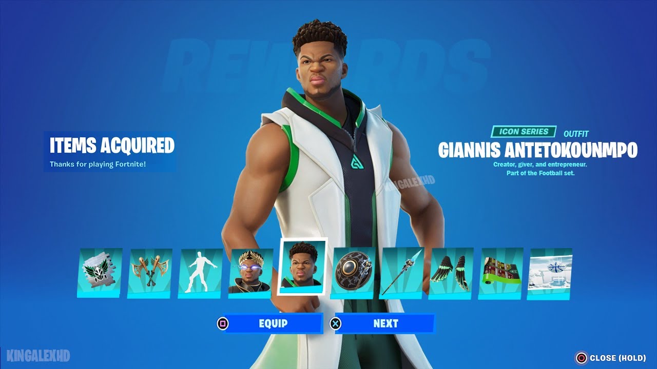 Giannis Fortnite Skin: How to Get the NBA Star in Your Game!