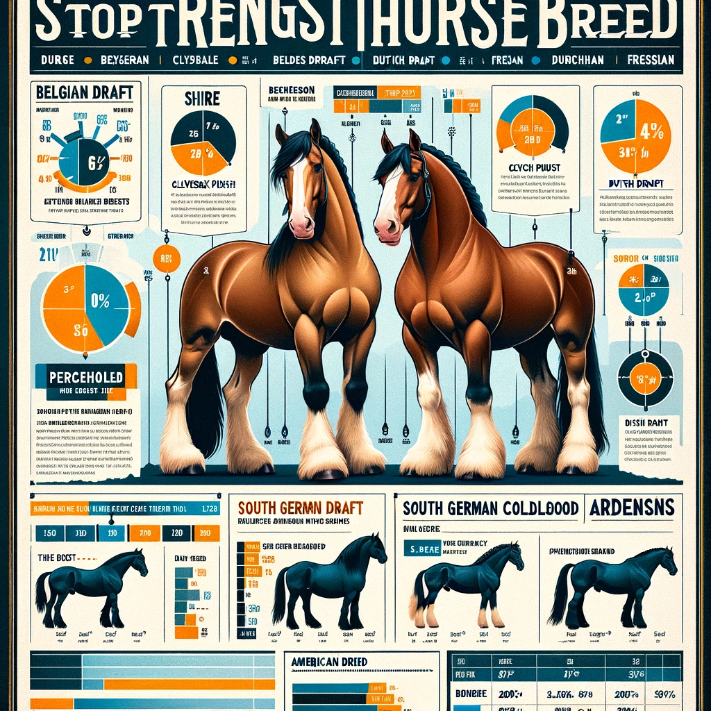 Top Contenders for Most Powerful Horse Breed: Strength and Stamina Explored!