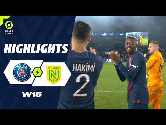 Nantes vs. PSG Match Highlights and Result,Simple Review for The Game.