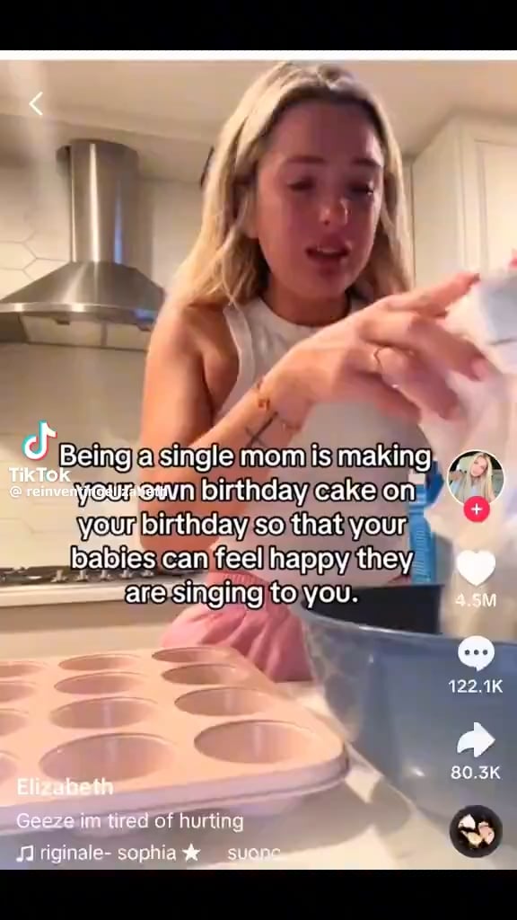 Ex Husband Got a Cake for Single Moms Birthday? See Reactions!