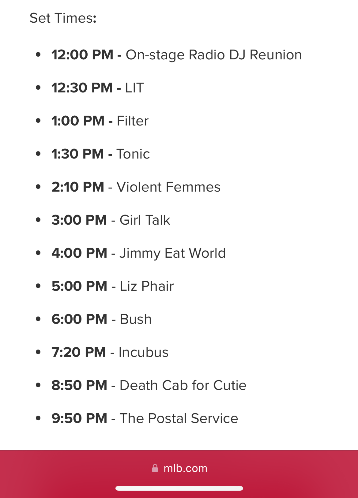 Planning Your Trip? Check Out the hfstival 2024 lineup!