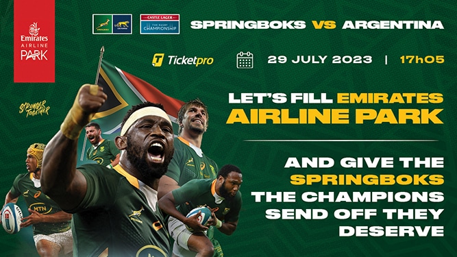 Next Springboks Match: Get the date and time now!