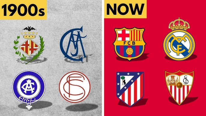 What is the history behind La Liga team badges? Learn the interesting stories of these iconic logos.