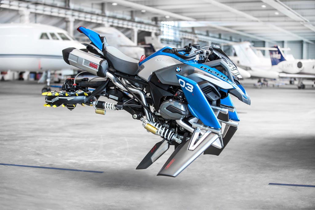 2017 BMW R 1200 GSA Hover Ride: Futuristic Motorcycle?
