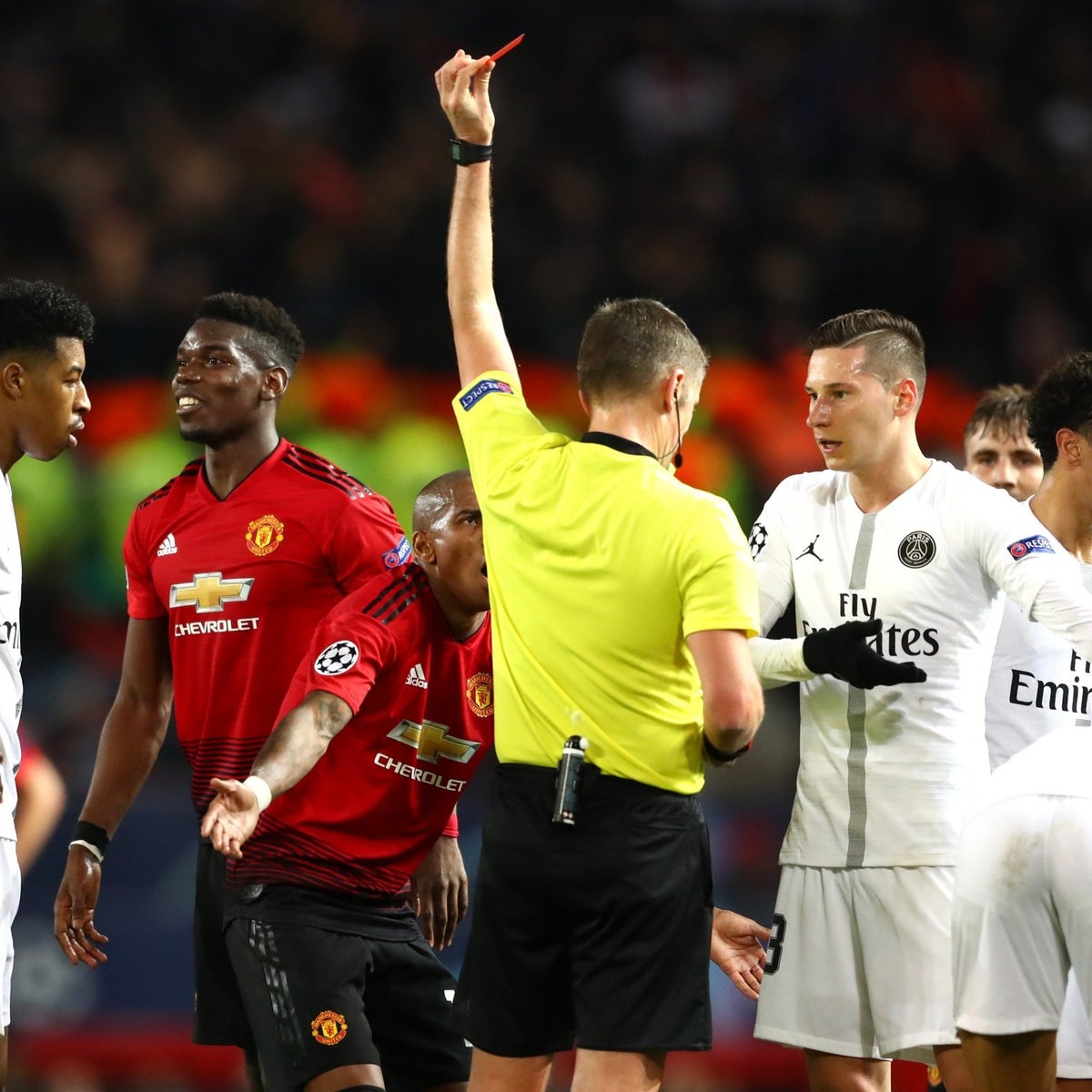 Why the pogba red card decision? Analyzing the foul that led to his controversial dismissal.