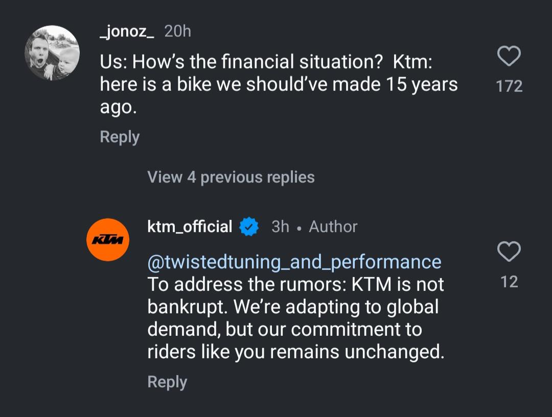 Facing KTM financial trouble speculation online: Heres what the numbers and industry experts are actually saying.