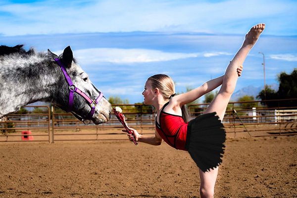 Is dancing with horse real? Yes it is, discover the beautiful connection between humans and horses.