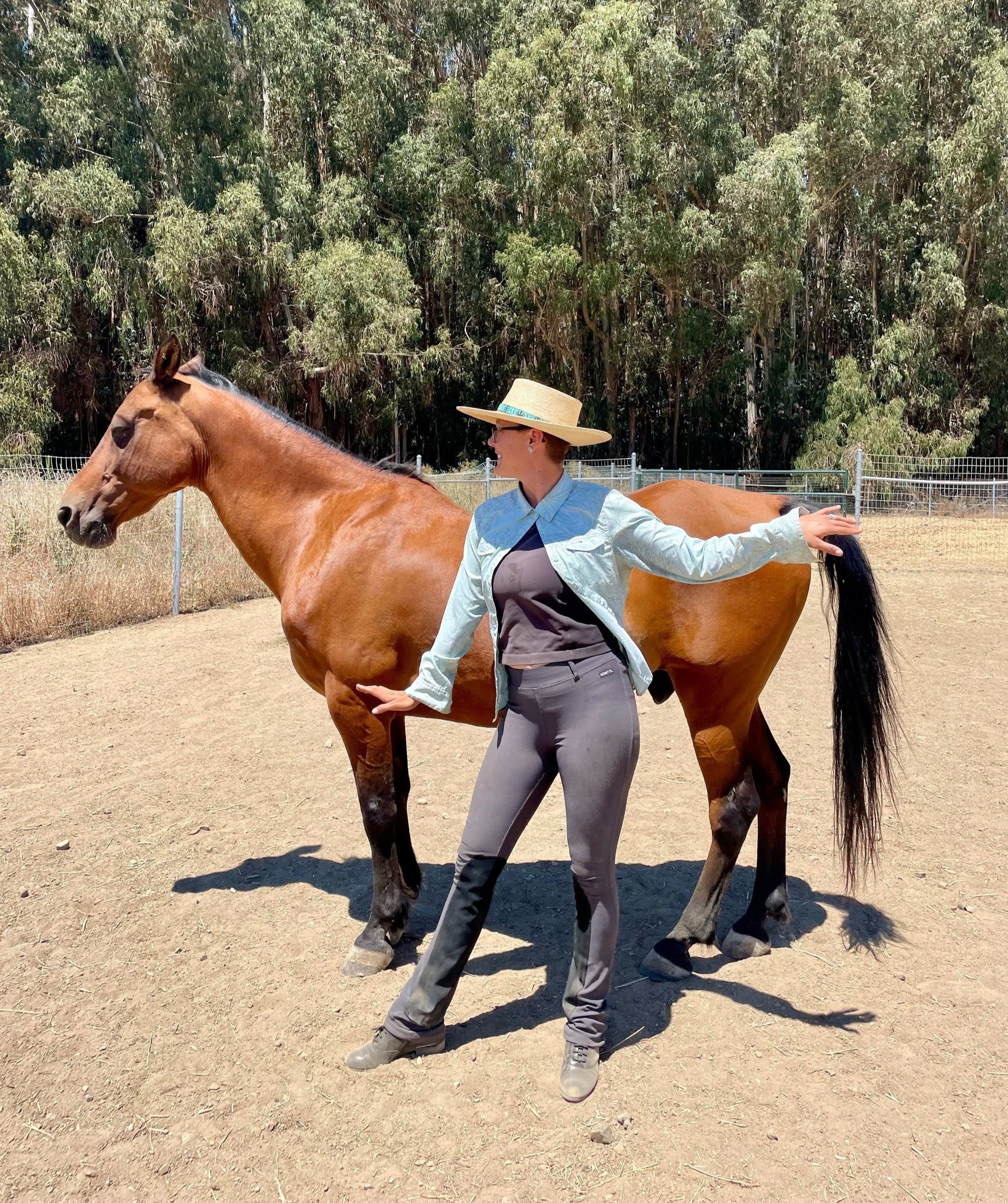 Is dancing with horse real? Yes it is, discover the beautiful connection between humans and horses.