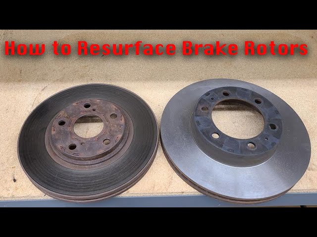 Can you perform disc brake rotor resurfacing at home? Find out if this is a good DIY job.