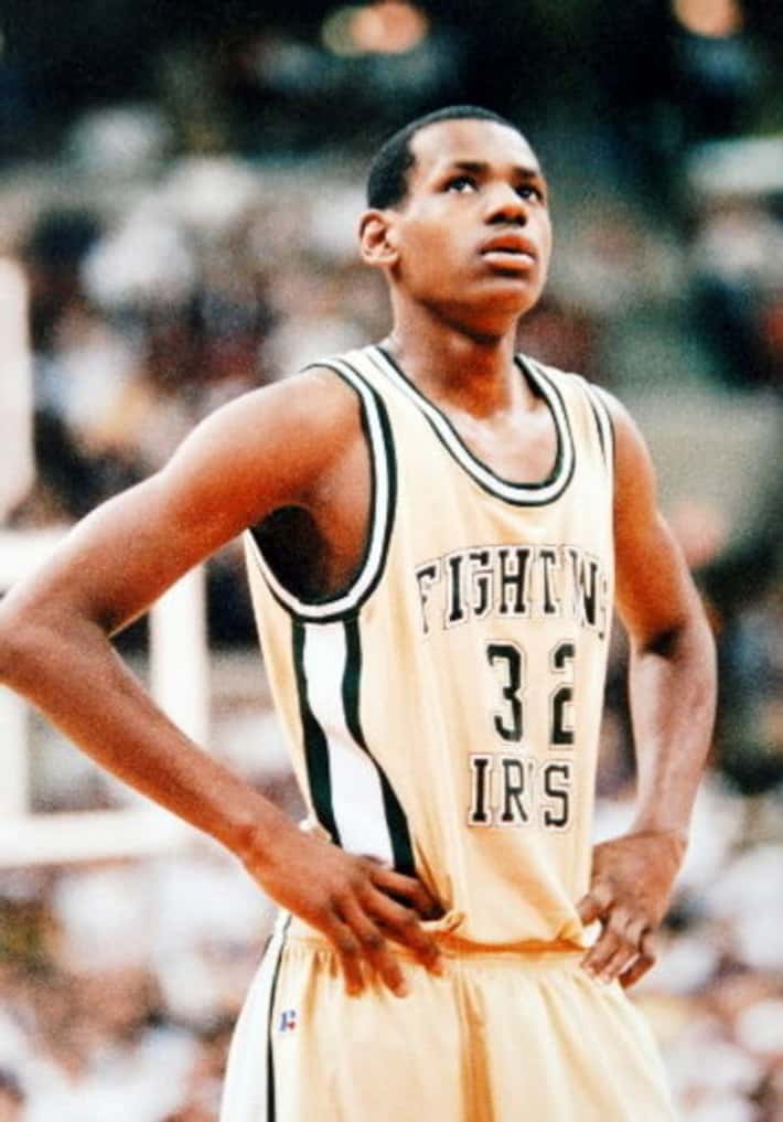 LeBron James With Hair: A Throwback to His Younger Days