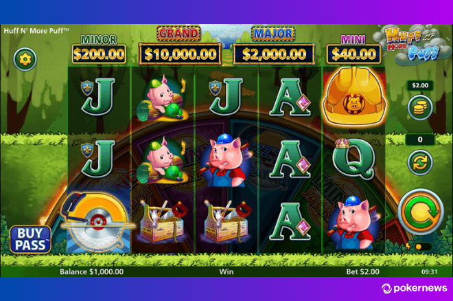How do the bonus features work on huff n puff slot? Understand the game rules quickly here!