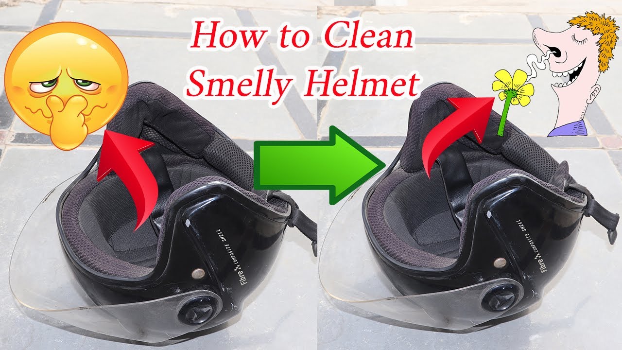 Wondering how to clean motorcycle helmet inside properly? Get rid of those bad smells with this simple guide.