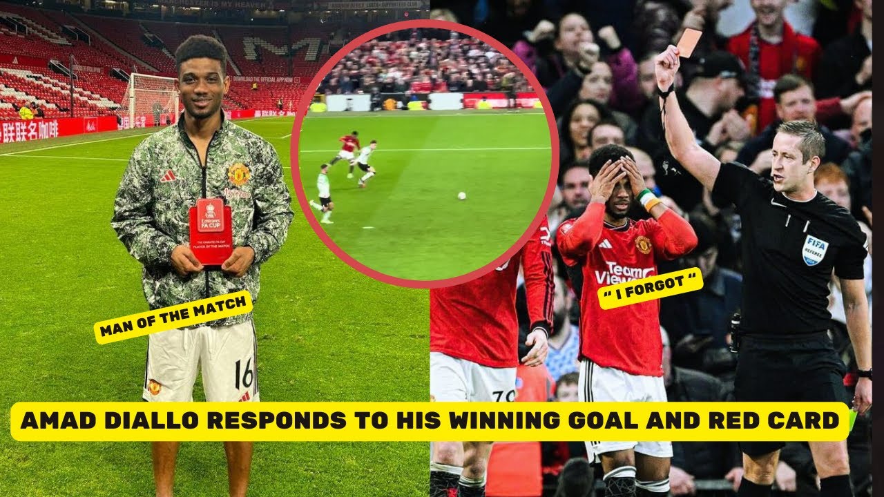 Amad Diallo Red Card: What Happened and Why?