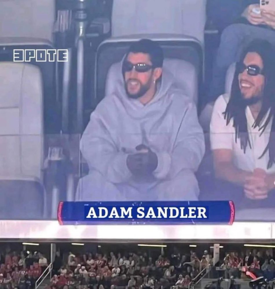 Will we ever see an Adam Sandler Super Bowl halftime show? Fans discuss an Adam Sandler Super Bowl dream.