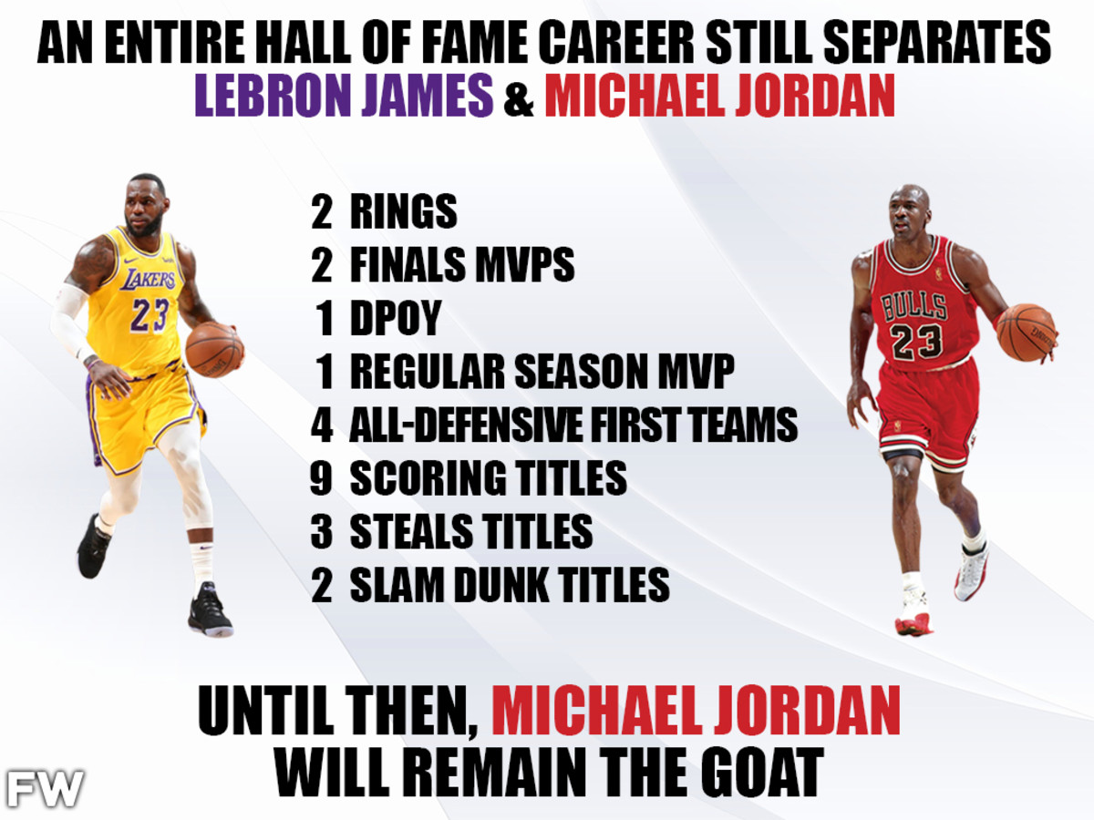 Michael jordan lebron james career breakdown: A simple look at who achieved more titles.