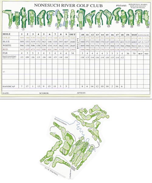 What is playing at Nonesuch River Golf Club like? Discover the course layout and unique features now.