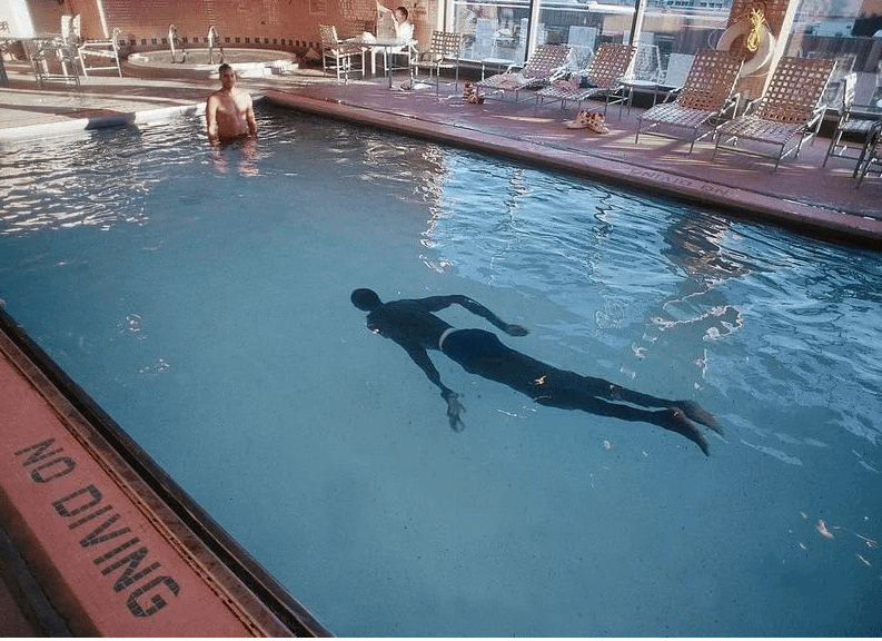 Manute Bol Pool Photos You Must See: How Big Did He Look In The Water?