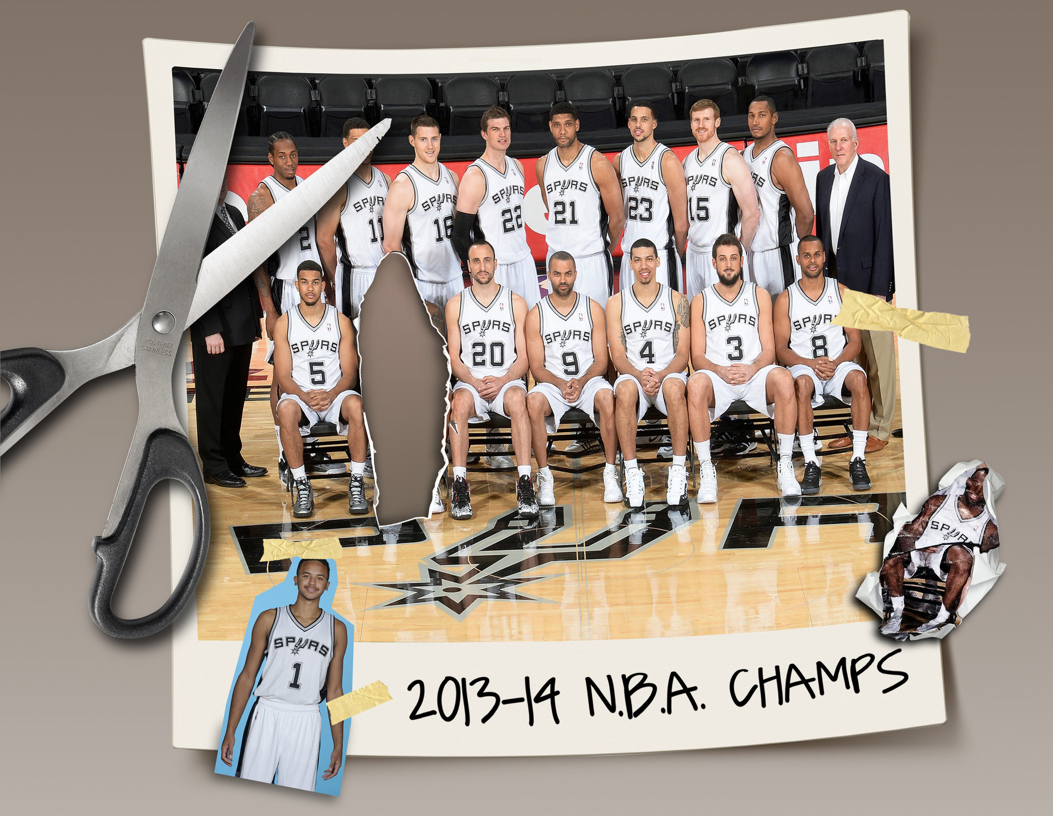Looking for the san antonio roster 2014? Here is a simple list of that amazing team.