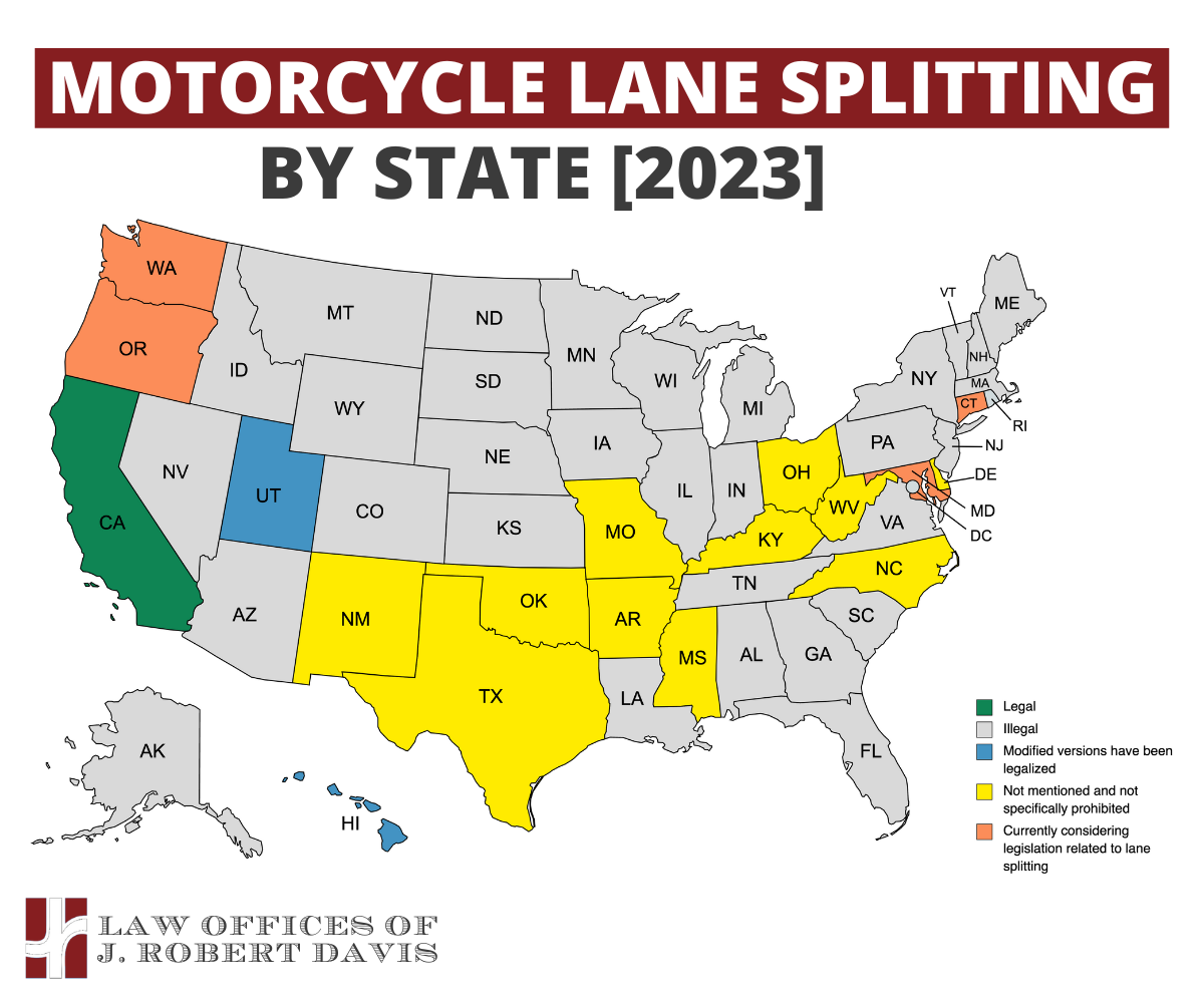 Is lane splitting legal in Texas for motorcycles? Get a clear answer and ride safely in the state.
