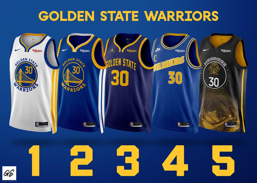 The official uniform of golden state warriors looks awesome! See the best styles to wear on game day.