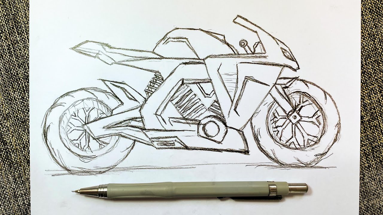 Are drawings of motorcycles easy for beginners? Yes, discover simple guides to help you draw cool bikes!
