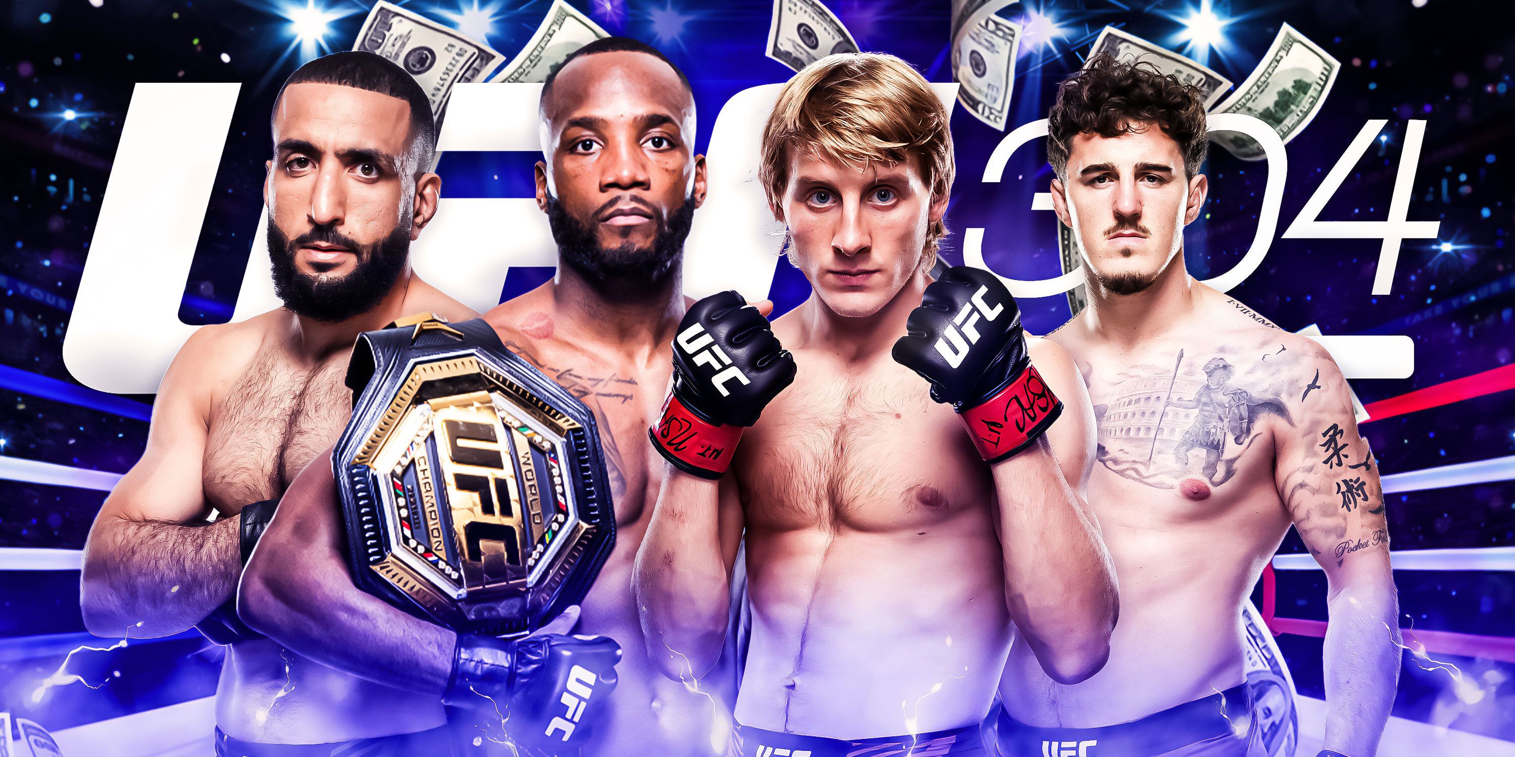 ufc 304 purse breakdown: How is all the money split? Learn about bonuses and fighter shares.