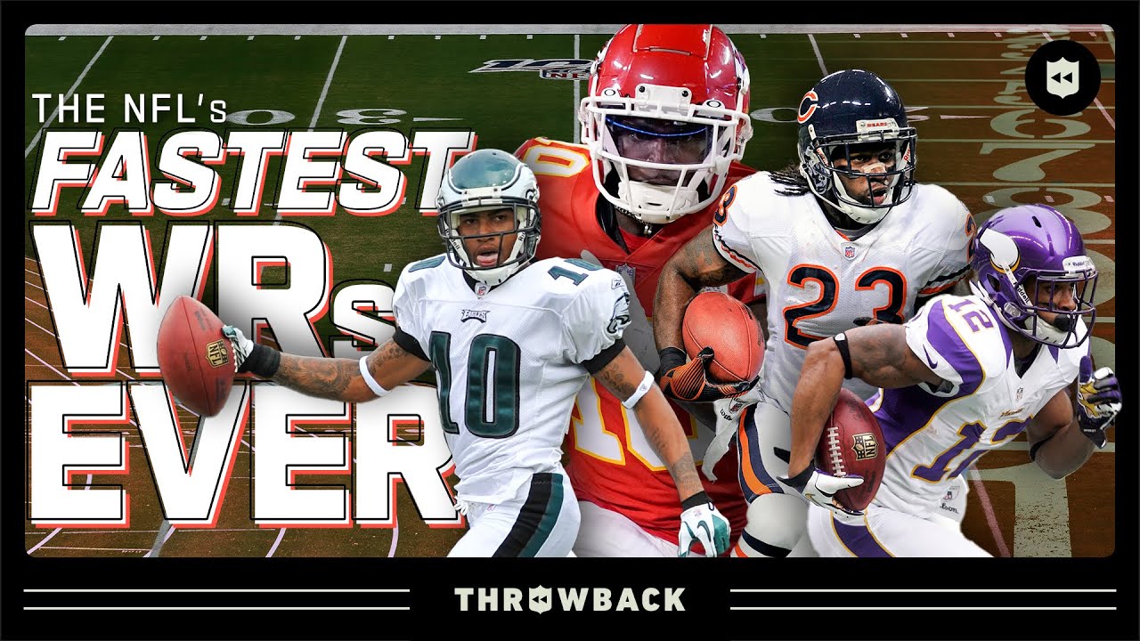 Who is the fastest wide receiver in nfl history? We list the top speedsters you should know.