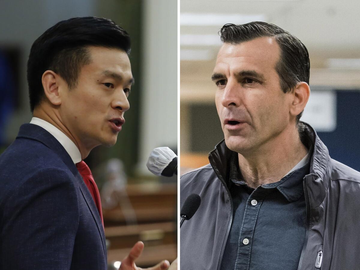 Sam Liccardo vs Evan Low: A look at their track records (evaluating their past actions and political experience).