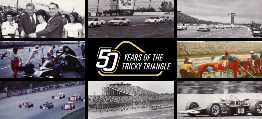 Who are the famous winners at Pocono Raceway? Learn about their incredible and historic victories.