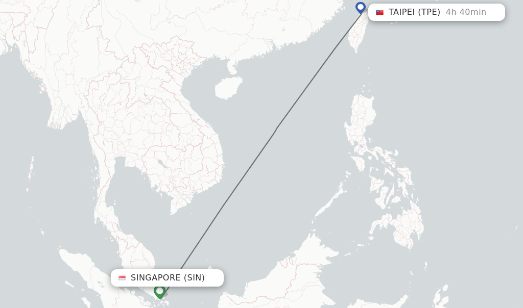 Cheapest Flights: Get from SIN to Taipei Now