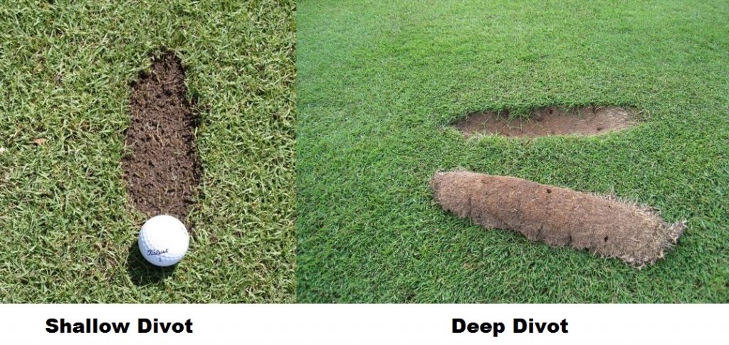 Are all golf divots the same? Learn to read them and understand your golf swing much better!