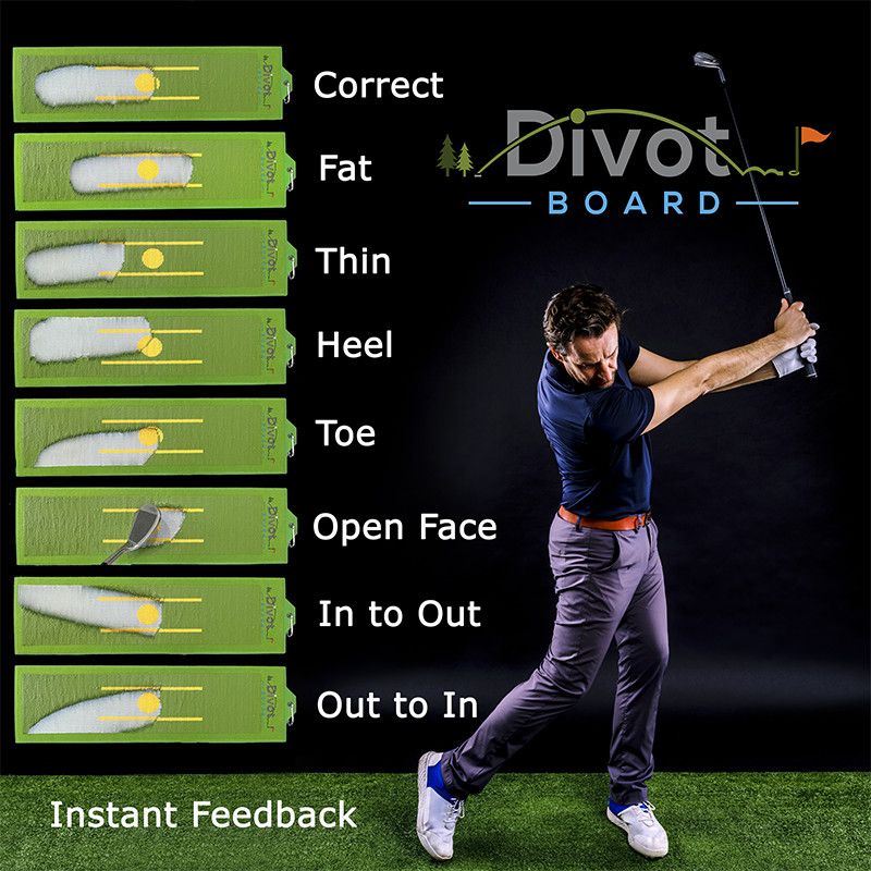 Are all golf divots the same? Learn to read them and understand your golf swing much better!