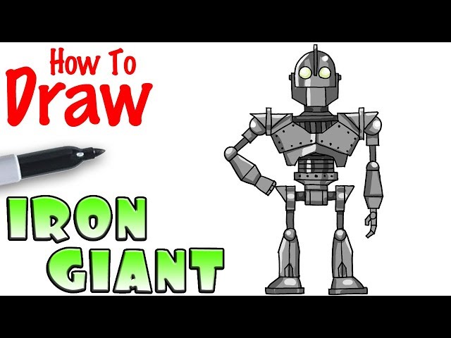 How to draw Iron Giant like an artist (Unlock simple secrets to realistic robot sketches).