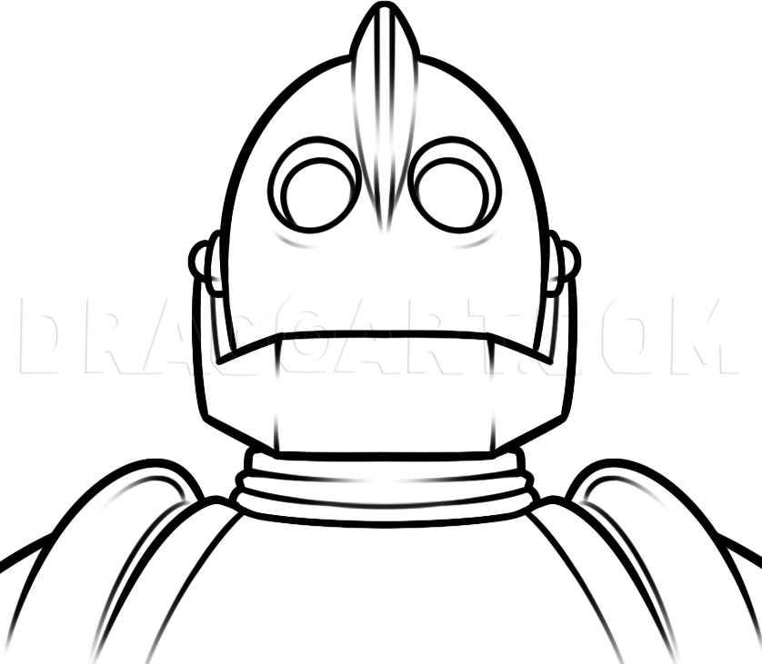How to draw Iron Giant like an artist (Unlock simple secrets to realistic robot sketches).